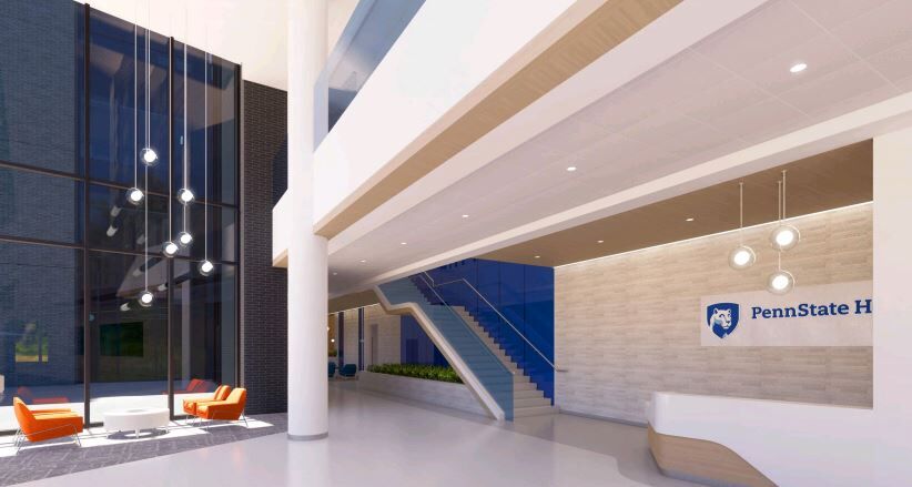Penn State Health Lancaster Medical Center lobby 9